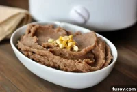 Effortless Fat-Free Slow Cooker Refried Beans