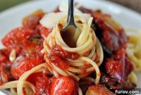 Sweet and Tangy Roasted Vegetable Pasta Sauce