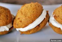 Pumpkin Spice Cream Sandwich Cookies