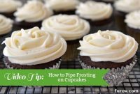 How to Frost Perfect Bakery Style Cupcakes