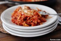 30-Minute One-Pan Skillet Baked Spaghetti