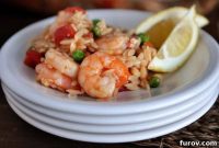 Greek Feta Shrimp and Orzo Bake
