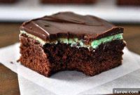 Decadent Chocolate Mint Brownies