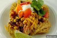 Tender Slow Cooker Southwest Chicken Stacks