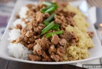 Easy 20 Minute Korean Beef with Rice or Quinoa