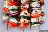 Zesty Greek Chicken Skewers with Cool Tzatziki