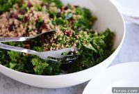 Signature Kale Salad Lemon Vinaigrette and Pecan Parmesan