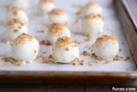 Decadent Gingerbread White Chocolate Truffles