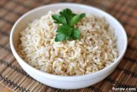 Fluffy Oven Brown Rice