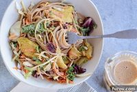 Thai Peanut Chicken Noodle Salad