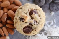 Blissful Almond Coconut Chocolate Chip Cookies
