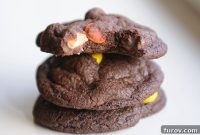 Signature Triple Chocolate Peanut Butter Fudge Cookies