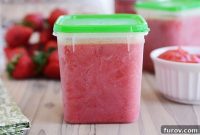 Simple Low Sugar Strawberry Freezer Jam Video Recipe
