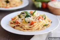 30-Minute Fresh Zucchini Tomato Linguine