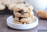 Velvety Soft Egg Free Peanut Butter Chocolate Chip Cookies