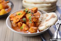 Velvety Instant Pot Butter Chicken with Spiced Potatoes
