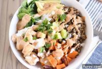 Mel’s Buddha Bowls with Signature Peanut Sauce