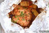 Hawaiian Pineapple Chicken Foil Packs Grilled or Baked