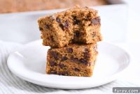 Simple One-Bowl Whole Grain Pumpkin Chocolate Chip Snack Cake