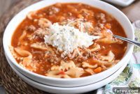 Homemade Lasagna Soup Pressure Cooker or Stovetop