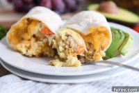 Grab-and-Go Freezer Breakfast Burritos