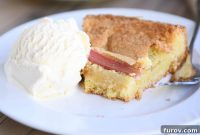 Tangy Rhubarb Custard Delight