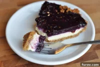 Decadent Blueberry Cheesecake Pie