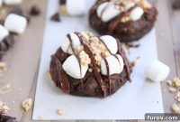 Double Chocolate Campfire Cookies
