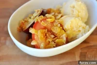 Caramelized Fruit Crumble