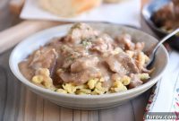 Perfect Beef Stroganoff from Your Slow Cooker or Instant Pot