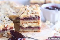 Luscious Raspberry White Chocolate Blondies