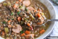 Hearty Ham Bone Lentil Soup