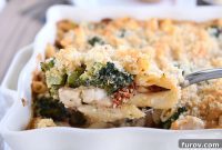 Hearty Chicken and Broccoli Penne Bake with Smoked Mozzarella