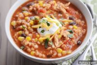 Hearty Southwestern Chicken Barley Chili