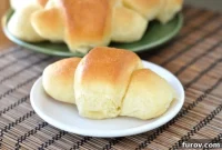 Golden Cornmeal Butter Crescents