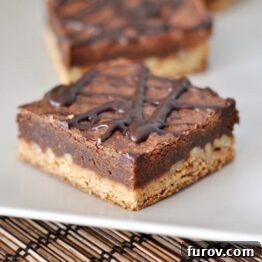 Congo Bars on a white plate