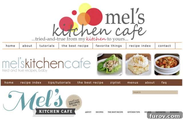A Fifteen-Year Blogging Odyssey 3 Mel's Kitchen Cafe updated logo