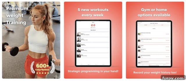 Sadie Active workout app.