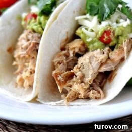 Cuban Street Tacos, a delicious and easy slow cooker meal.