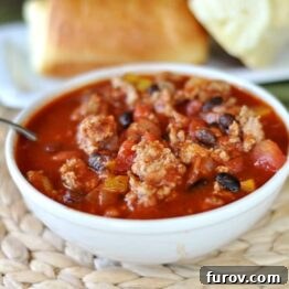 Hearty Turkey and Bean Chili