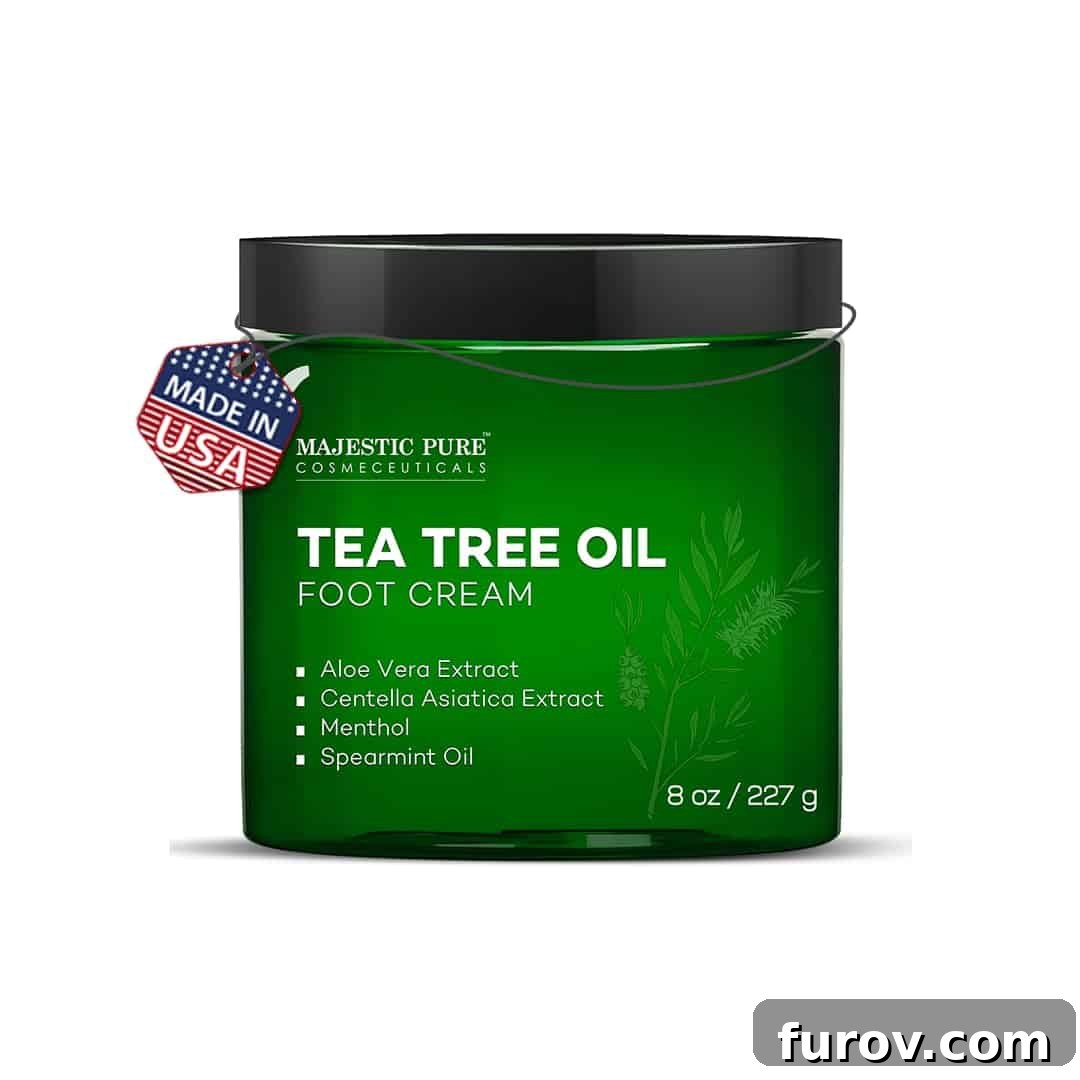 Tea Tree Oil Foot Cream