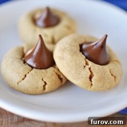 Peanut Blossom Cookies
