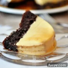 Chocolate Flan Cake, also known as Magic Chocoflan.