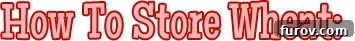 store wheat