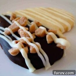 Chocolate Toffee Sugar Cookies