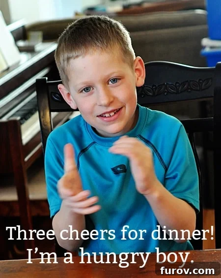 10 Ways to Inspire Little Food Adventurers 4 a little boys clapping