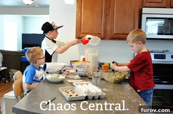 10 Ways to Inspire Little Food Adventurers 6 three little boys cooking together