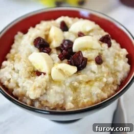Overnight Steel Cut Oats