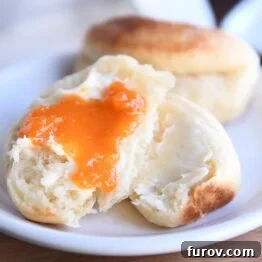 Cloud-Soft Parker House Rolls 8 Fluffy Parker House Rolls