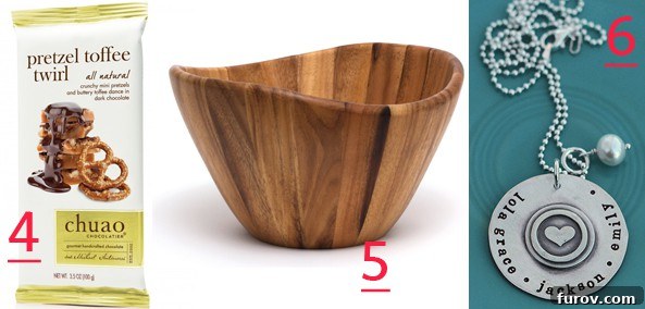 Curated Gifts for Every Kind of Mom 3 Mother's Day Gift Guide - Featuring Gourmet Chocolates and Acacia Bowl